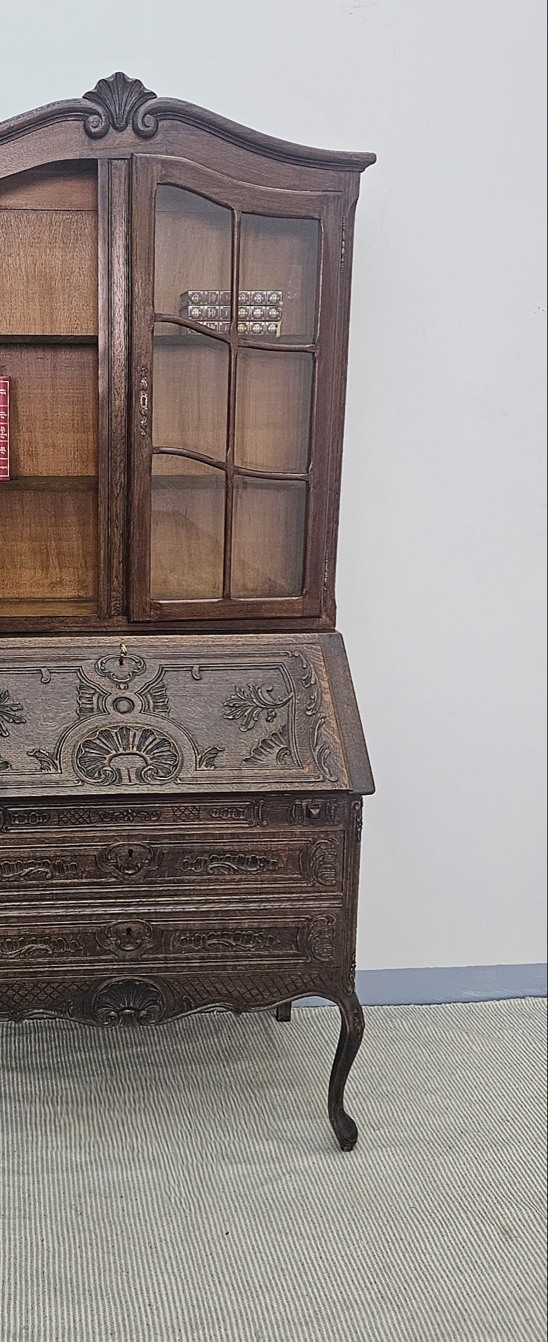 Louis XV Revival Bureau Bookcase