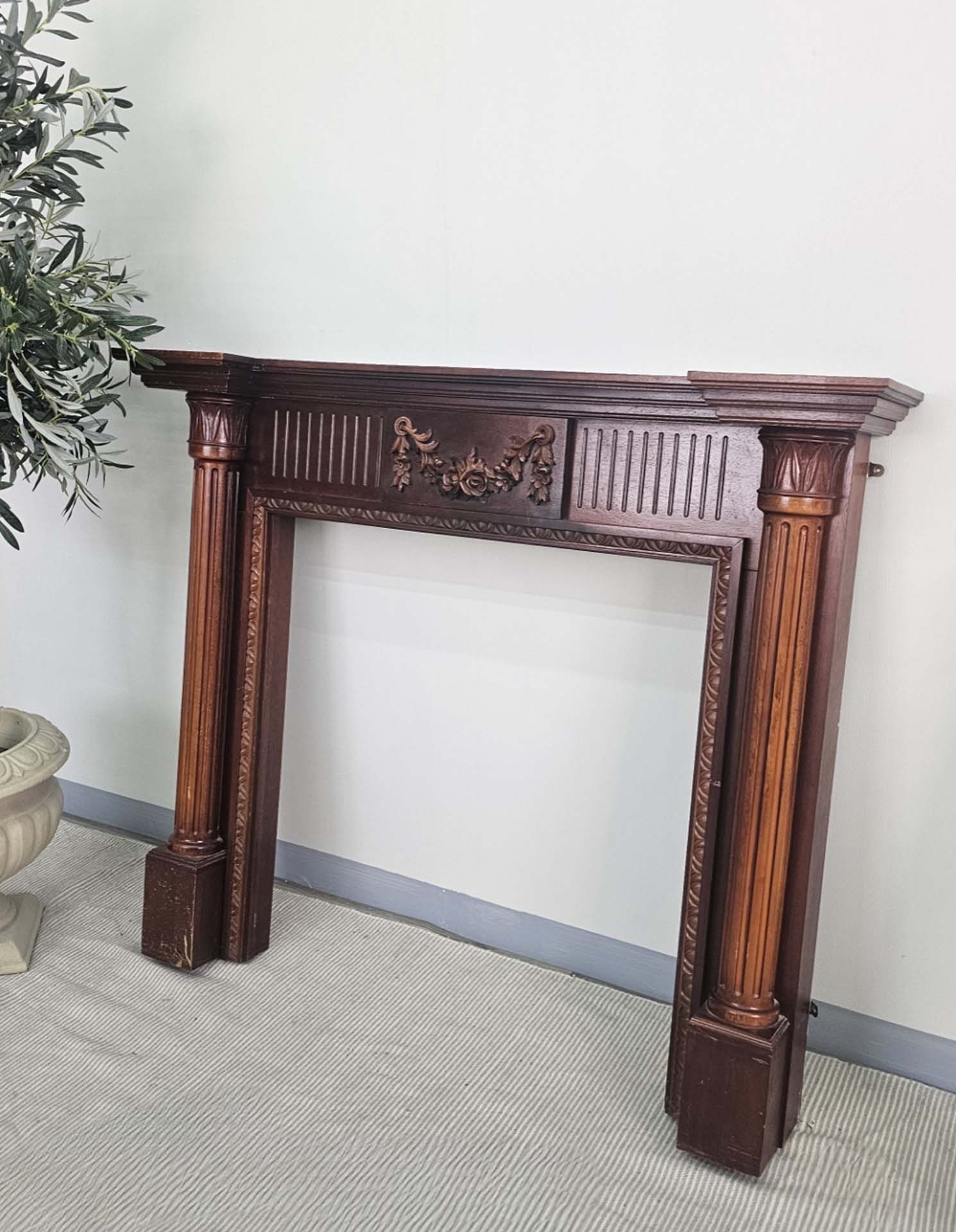 Wooden Fire surround / Mantle