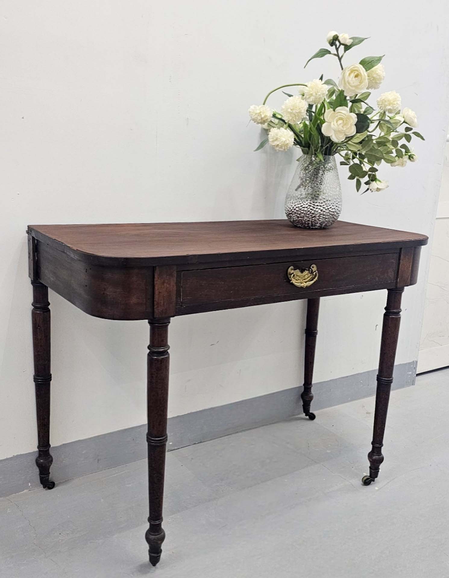 Mahogany Console, Circa 1910