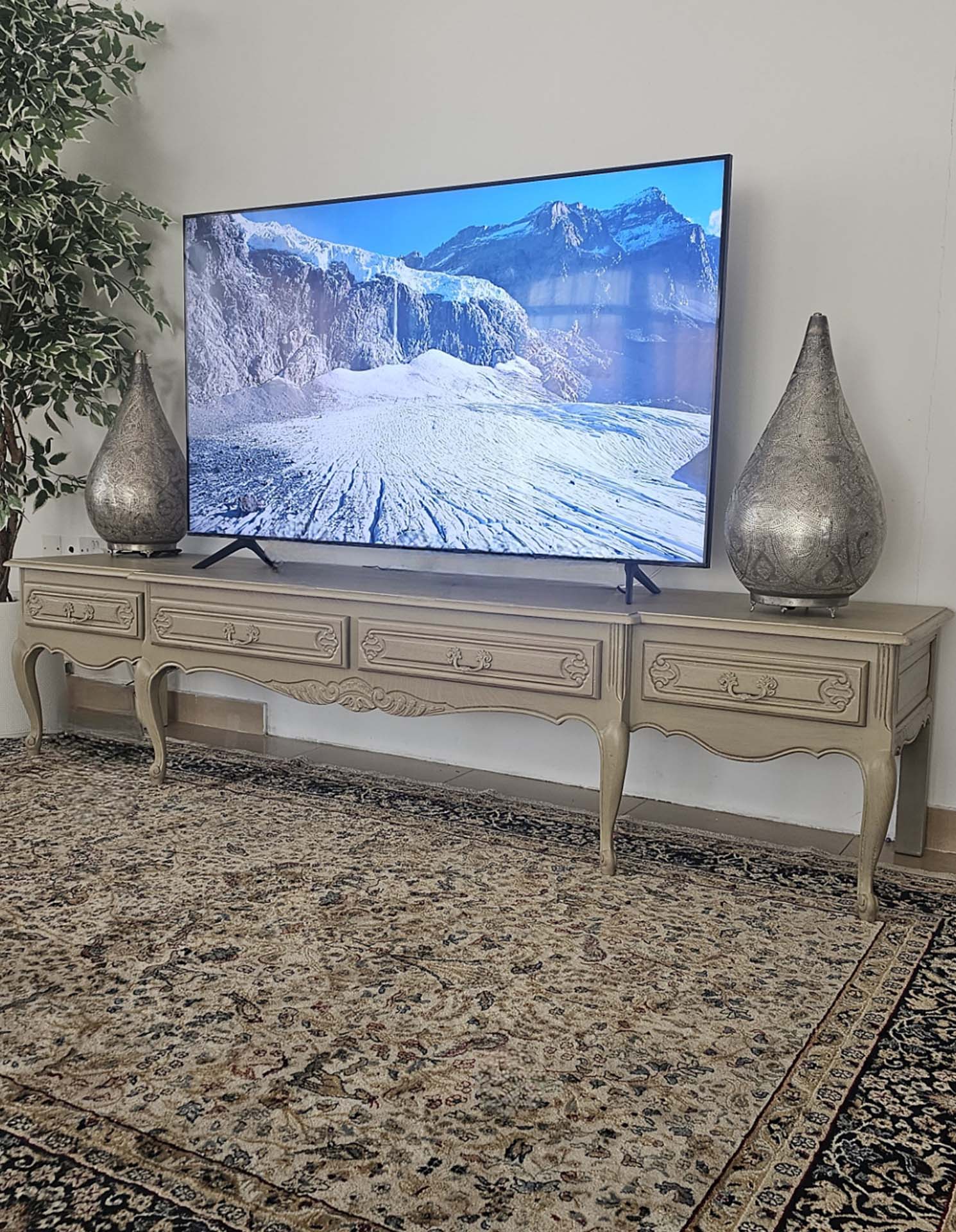 Louis XV Low Console / TV Table