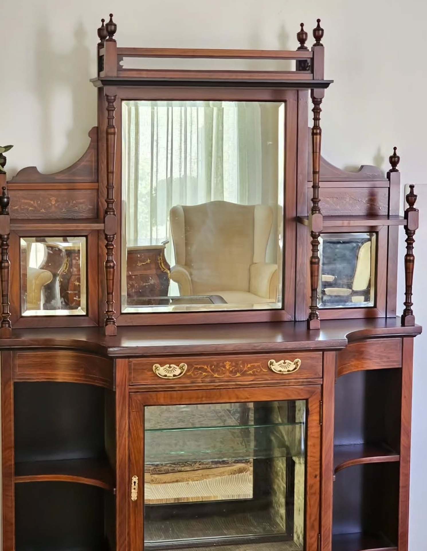 Mahohany Chiffonier, Circa 1895