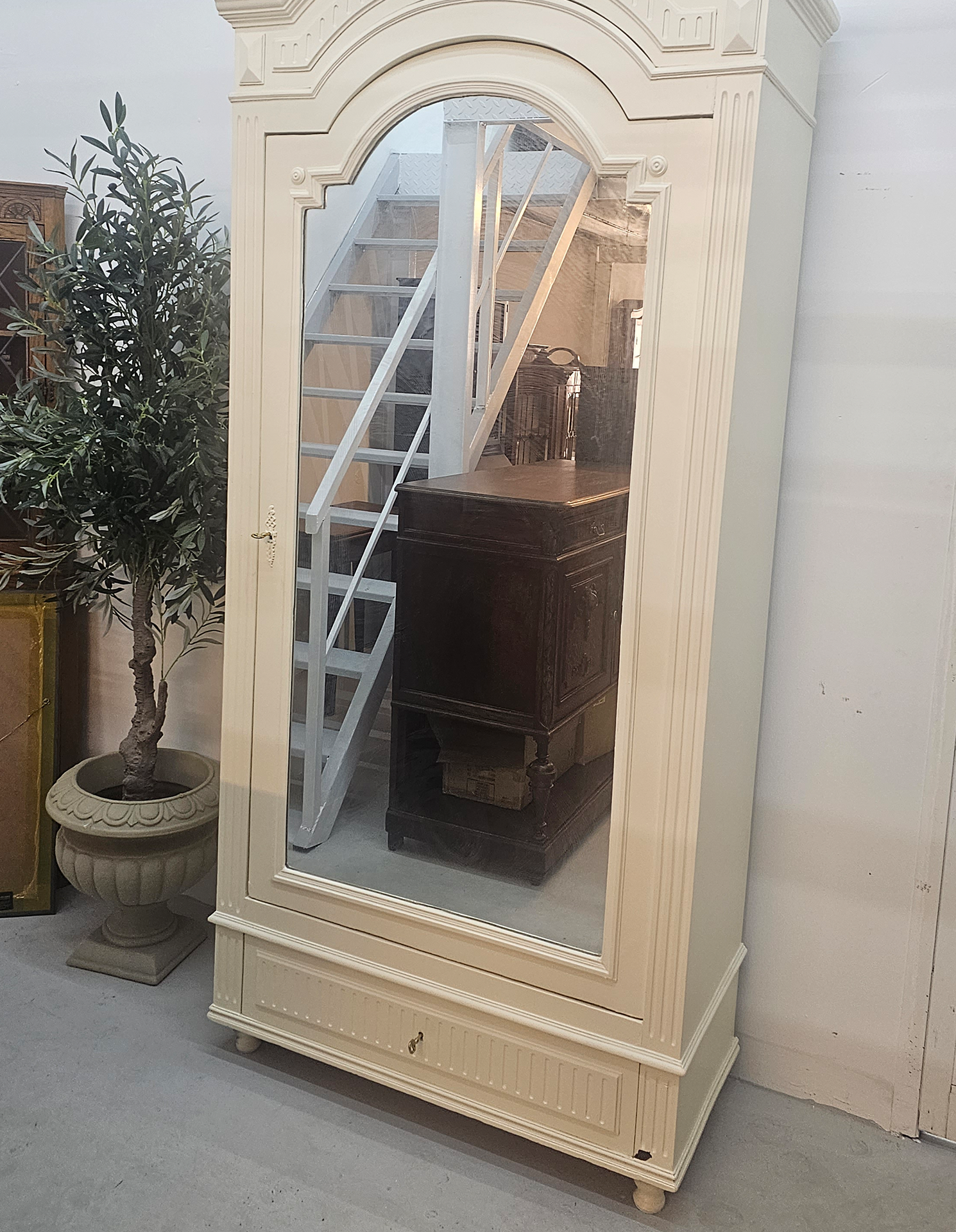 Antique Single Armoire, circa 1880 - 1900