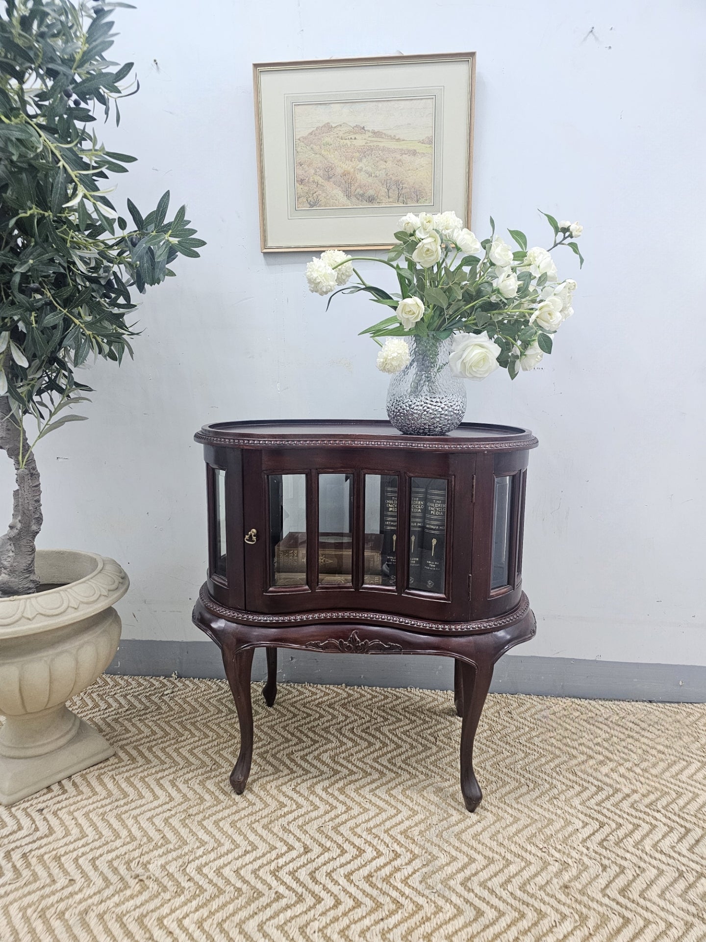 Mahogany Drinks Cabinet