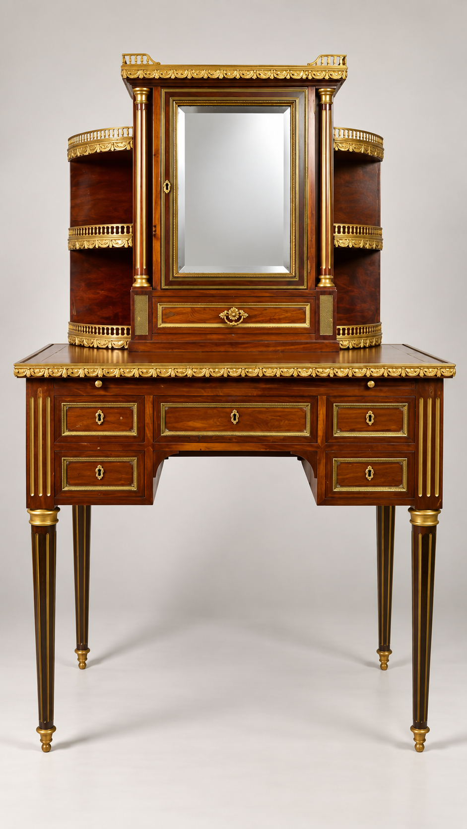 French Louis XVI Revival Bonheur du Jour c. 1900