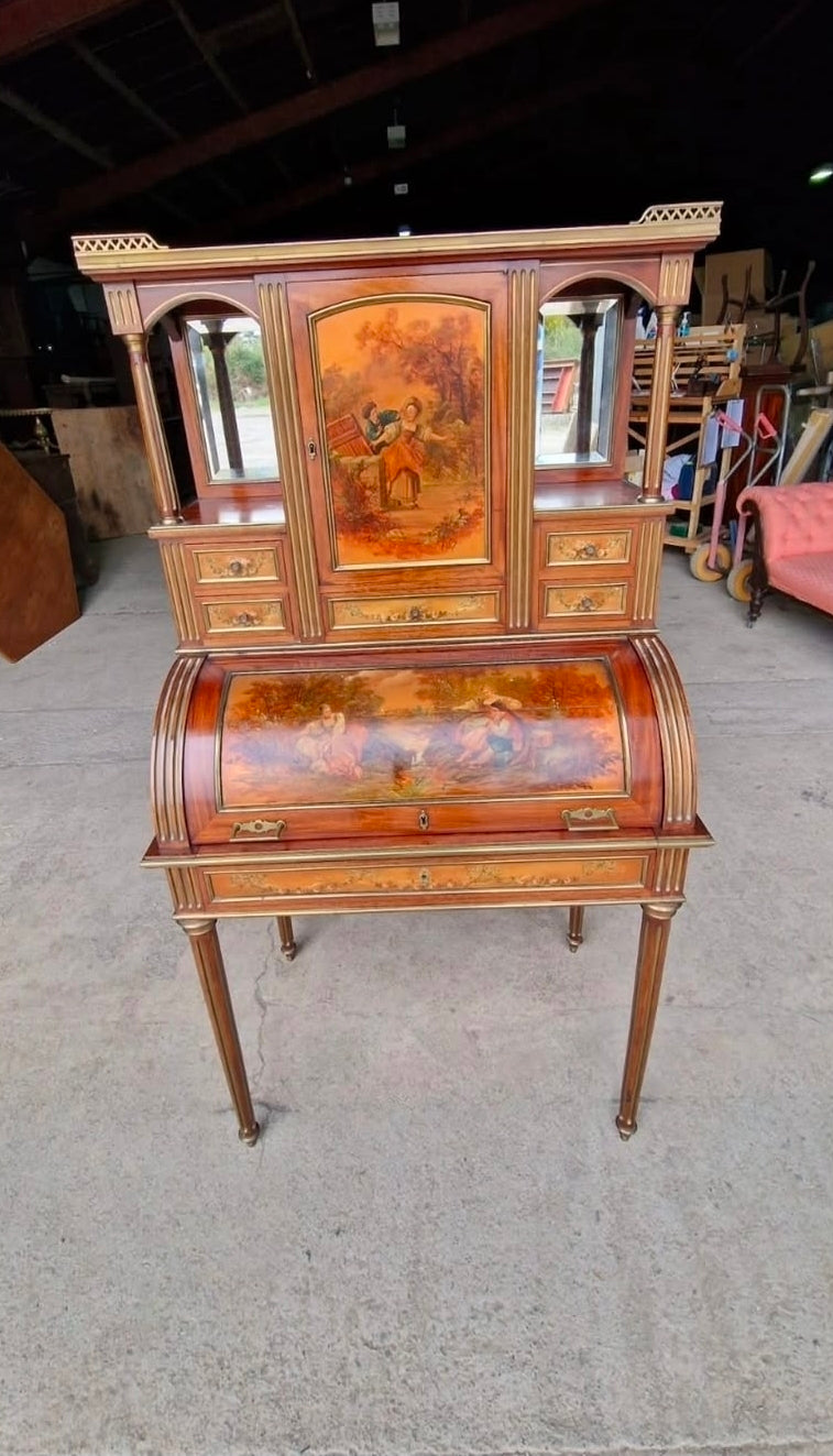 Louis XVI revival bureau à cylindre