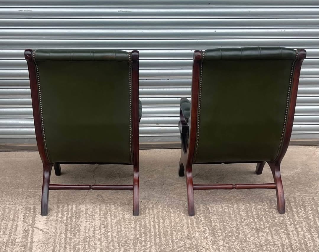 Chesterfield Slipper Chair