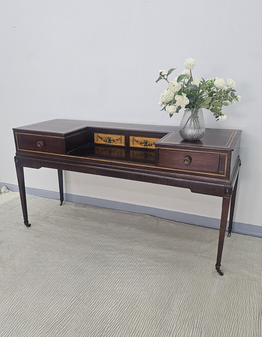 Edwardian Mahogany Sideboard / Desk
