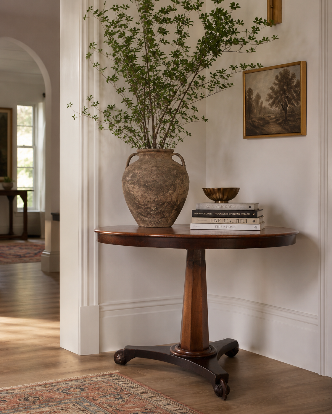 William IV Mahogany Tilt-Top Table c. 1830 - 1837