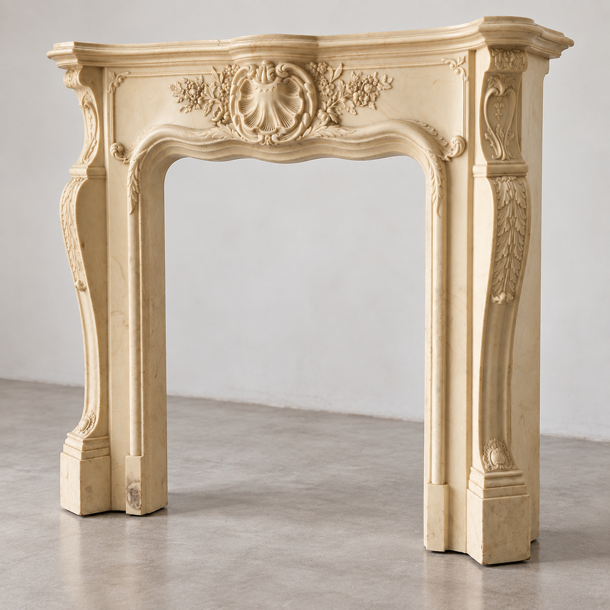 Louis XV Style Rococo Fire Surround