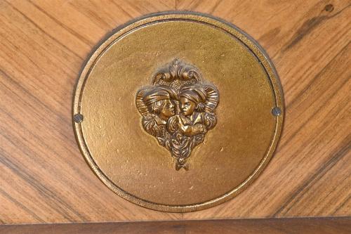 Fine French Louis XV Desk Ormolu Mounts Marquetry Inlay