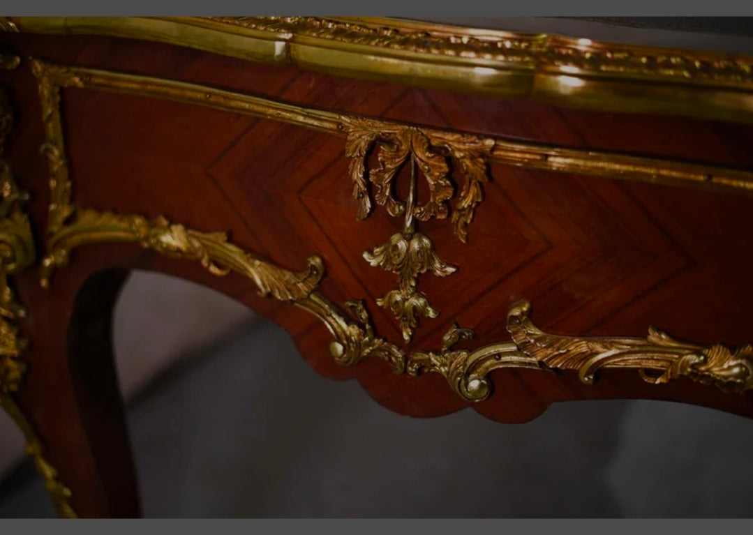 Louis XV style Gilt Bronze Mounted Desk