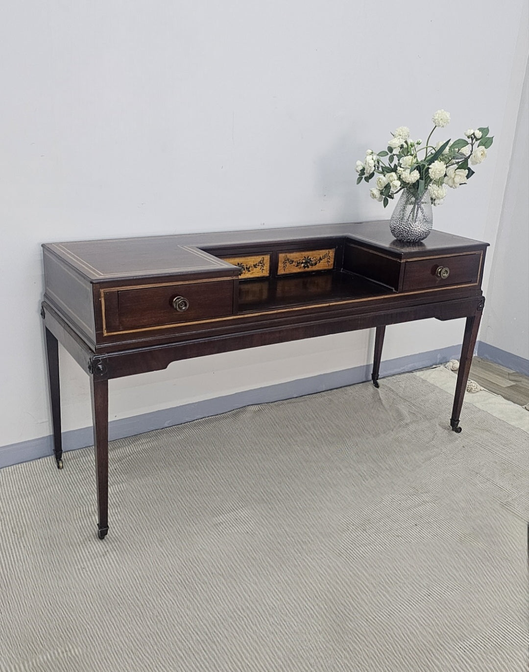 Edwardian Mahogany Sideboard / Desk