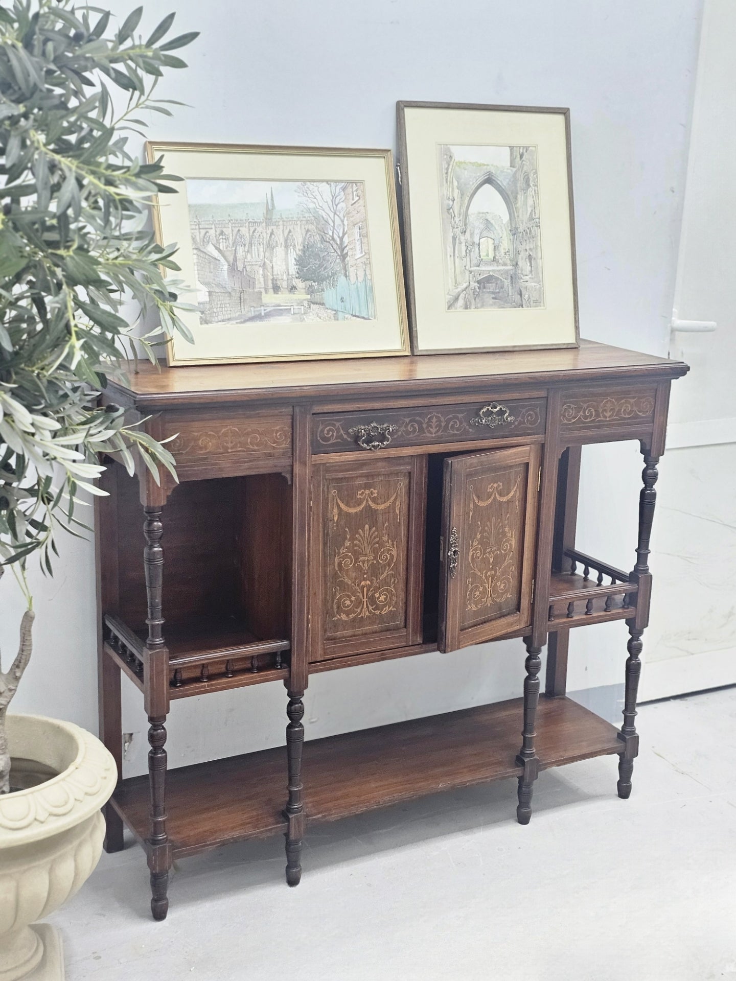 Edwardian Sideboard / Chiffonier