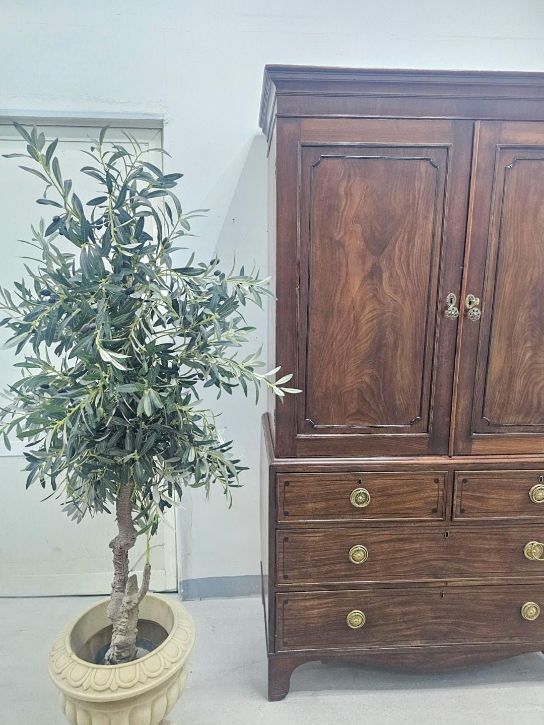 Antique Gerogian Style Mahogany Wardrobe