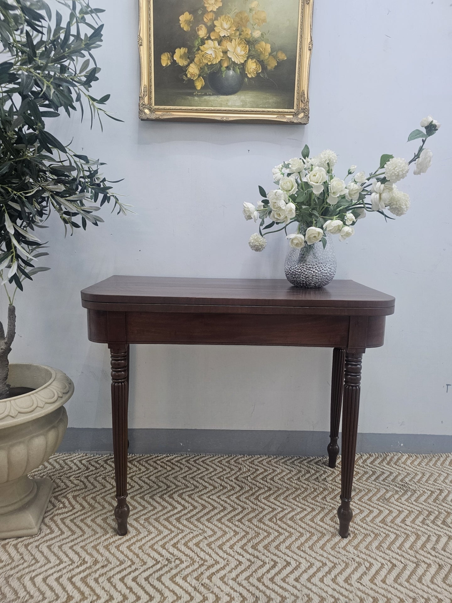 Mahogany Games Table, Circa 1890