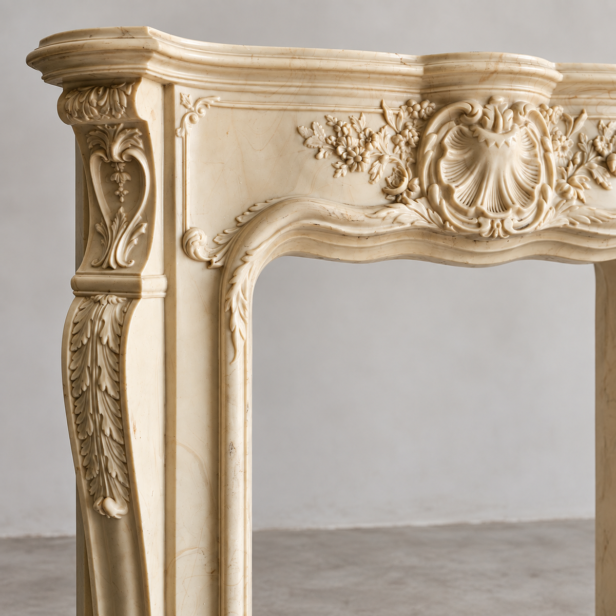 Louis XV Style Rococo Fire Surround