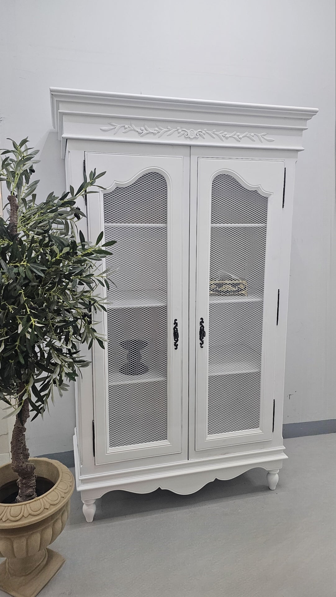 Mesh Armoire by Country Corner