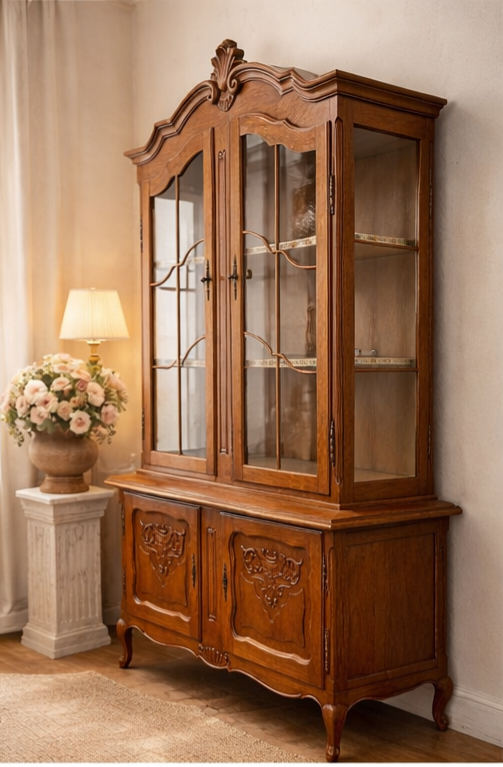 Louis XV Style Cabinet, arriving Jan