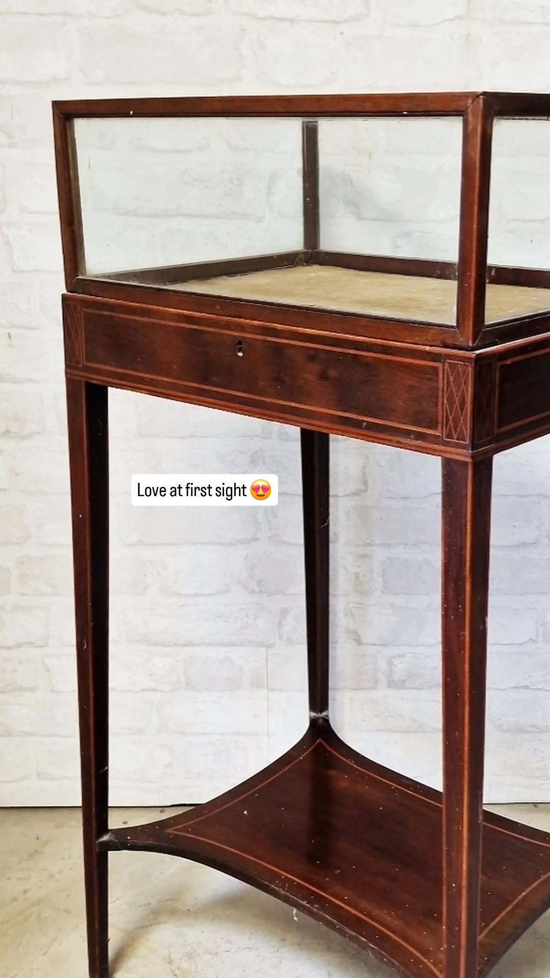 Edwardian Display Table; arriving Jan