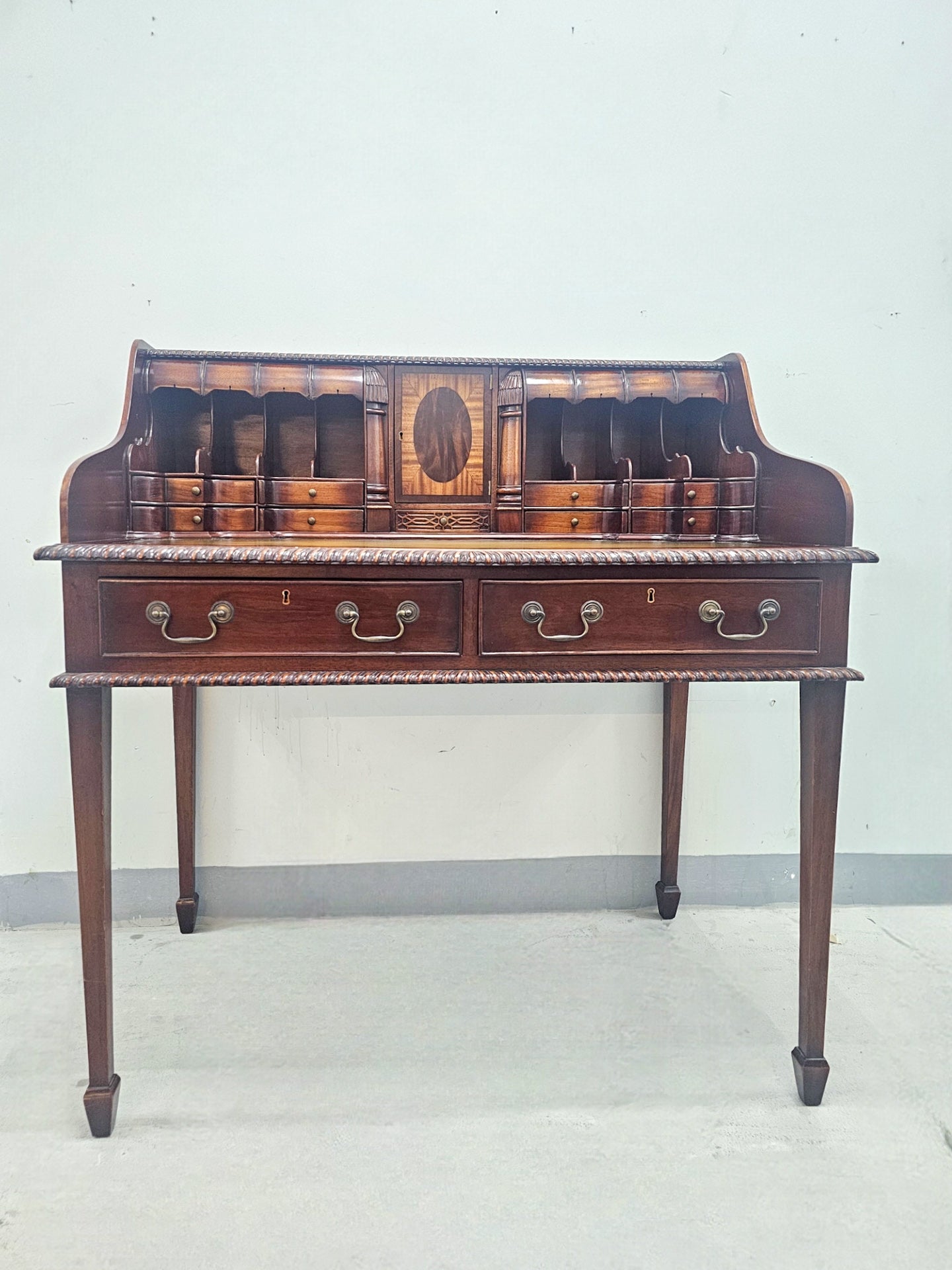 Carlton House Style Mahogany Desk