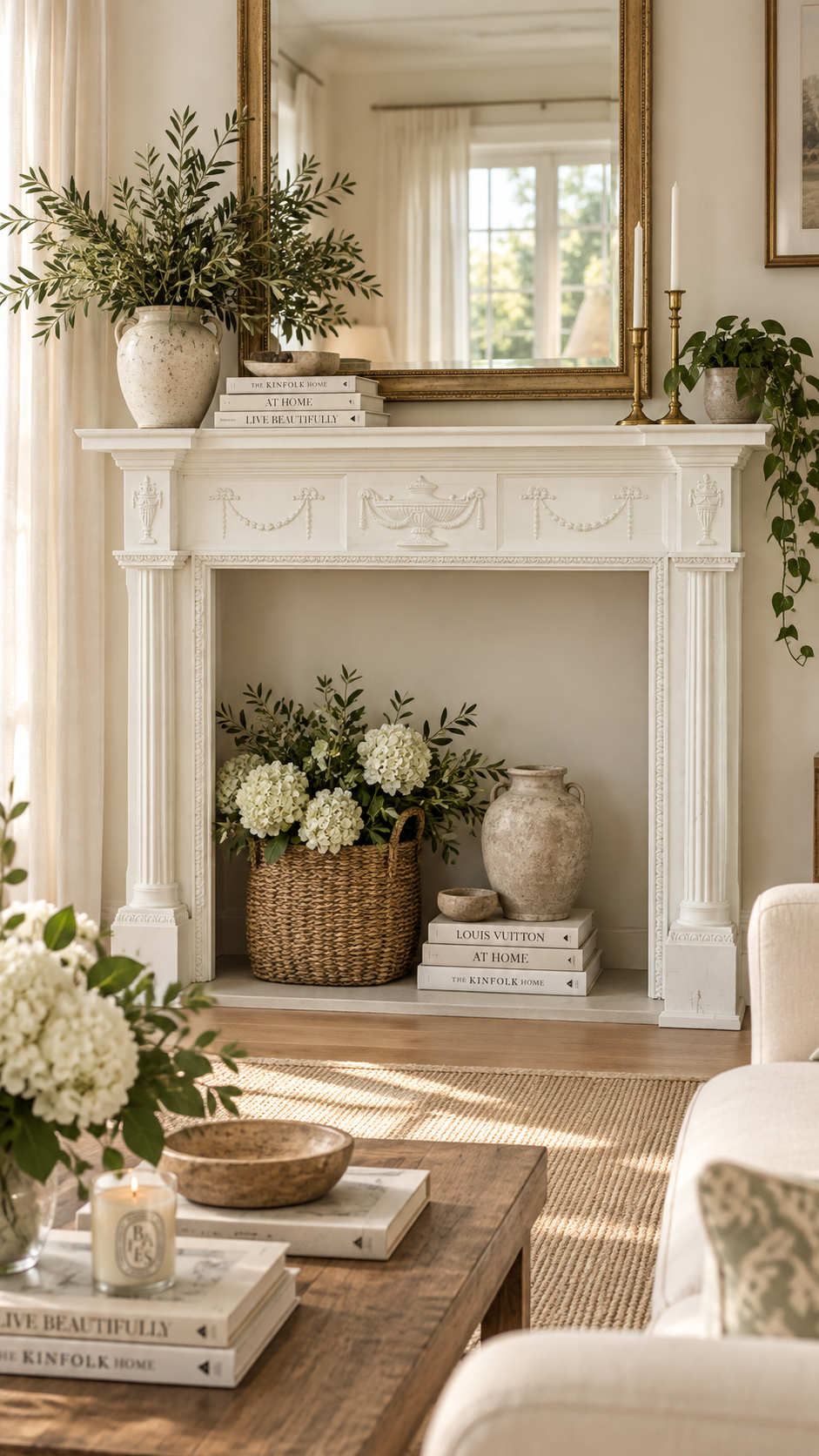 Wooden Fire surround / Mantle