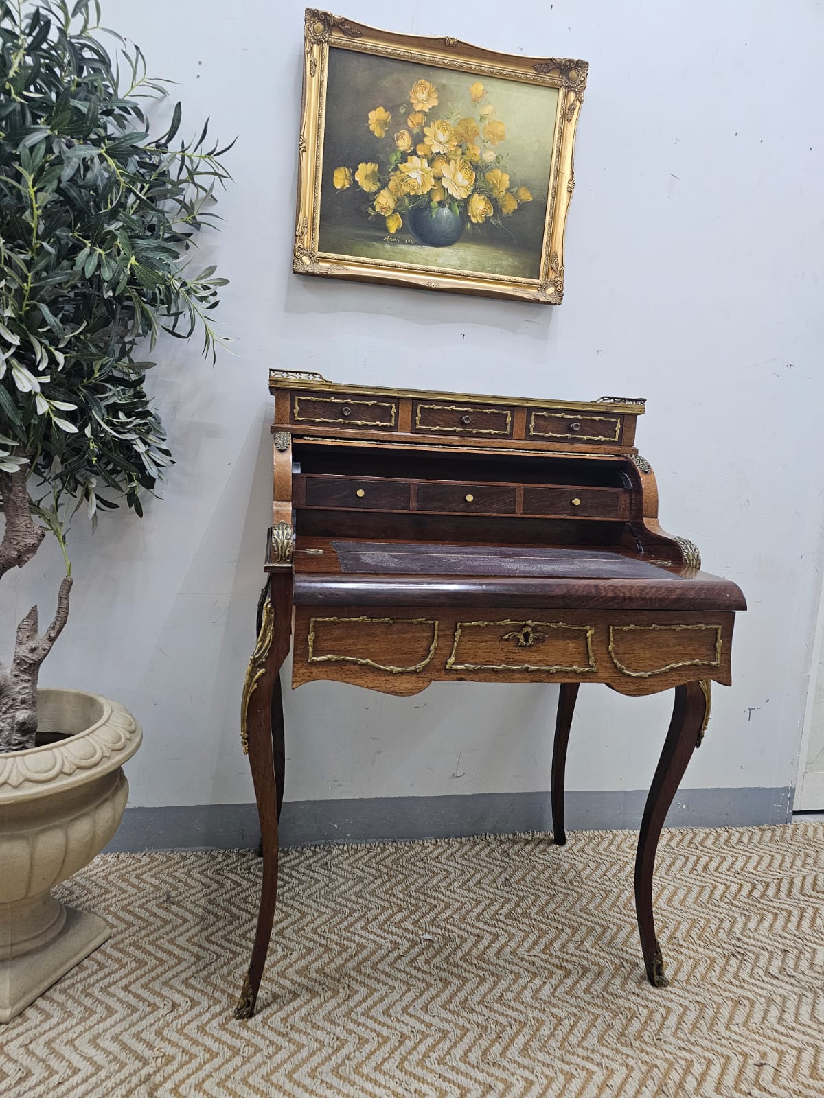 Bureau à cylindre (Roll Top Bureau)