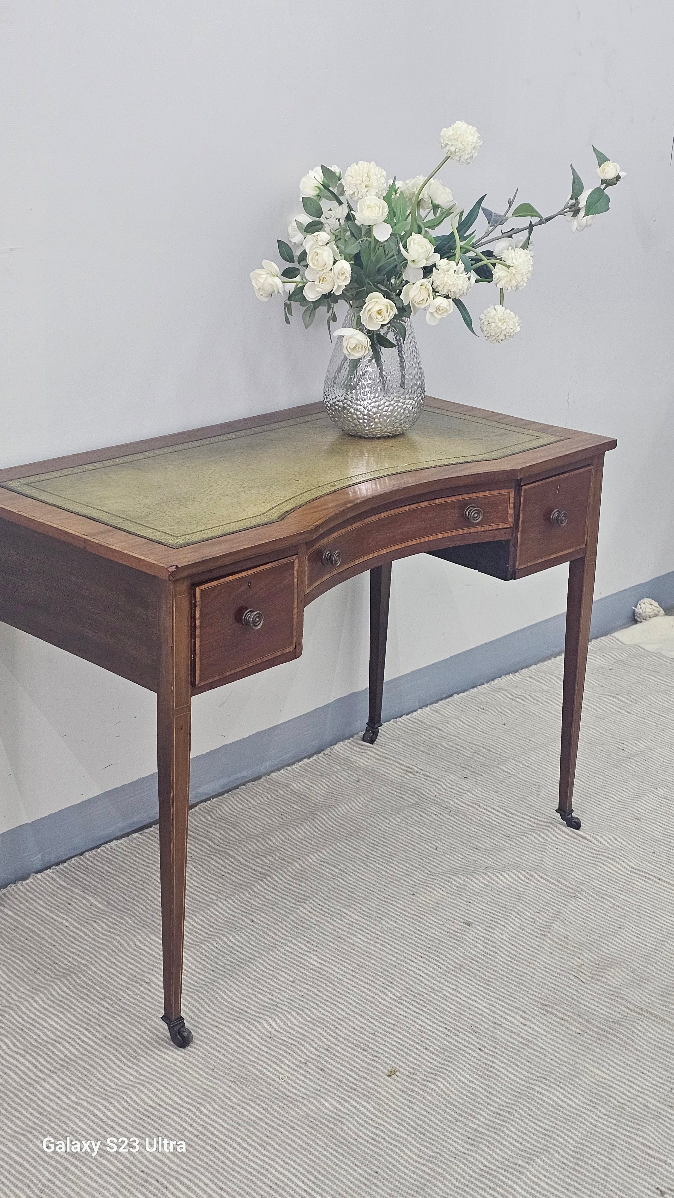 Edwardian Inlaid Desk, Circa 1920