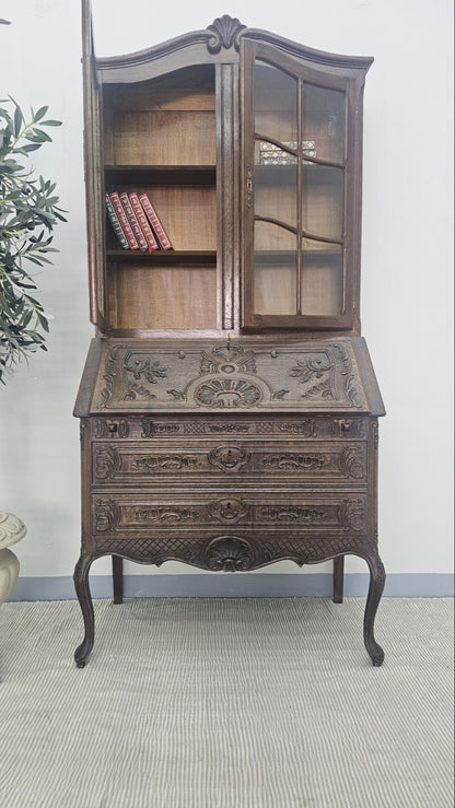 Louis XV Revival Bureau Bookcase