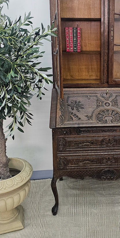 Louis XV Revival Bureau Bookcase