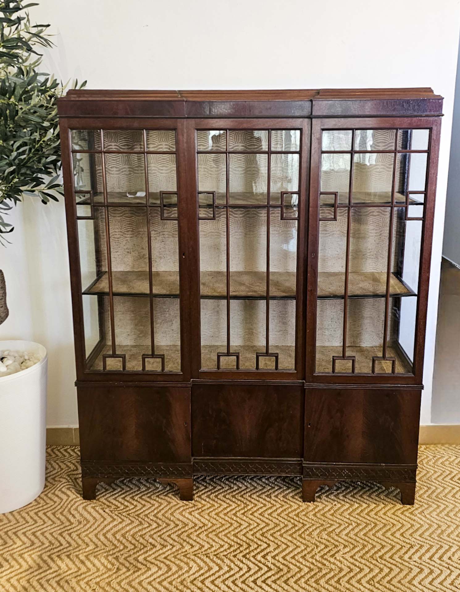 Mahogany Display Cabinet circa 1930