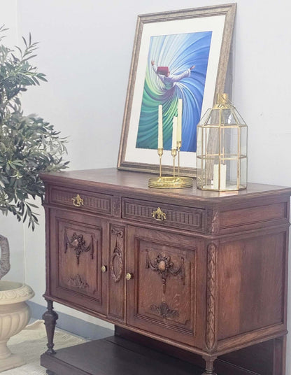 Oak French Sideboard, early 1900s