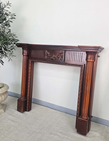 Wooden Fire surround / Mantle