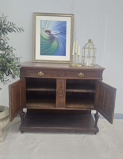 Oak French Sideboard, early 1900s