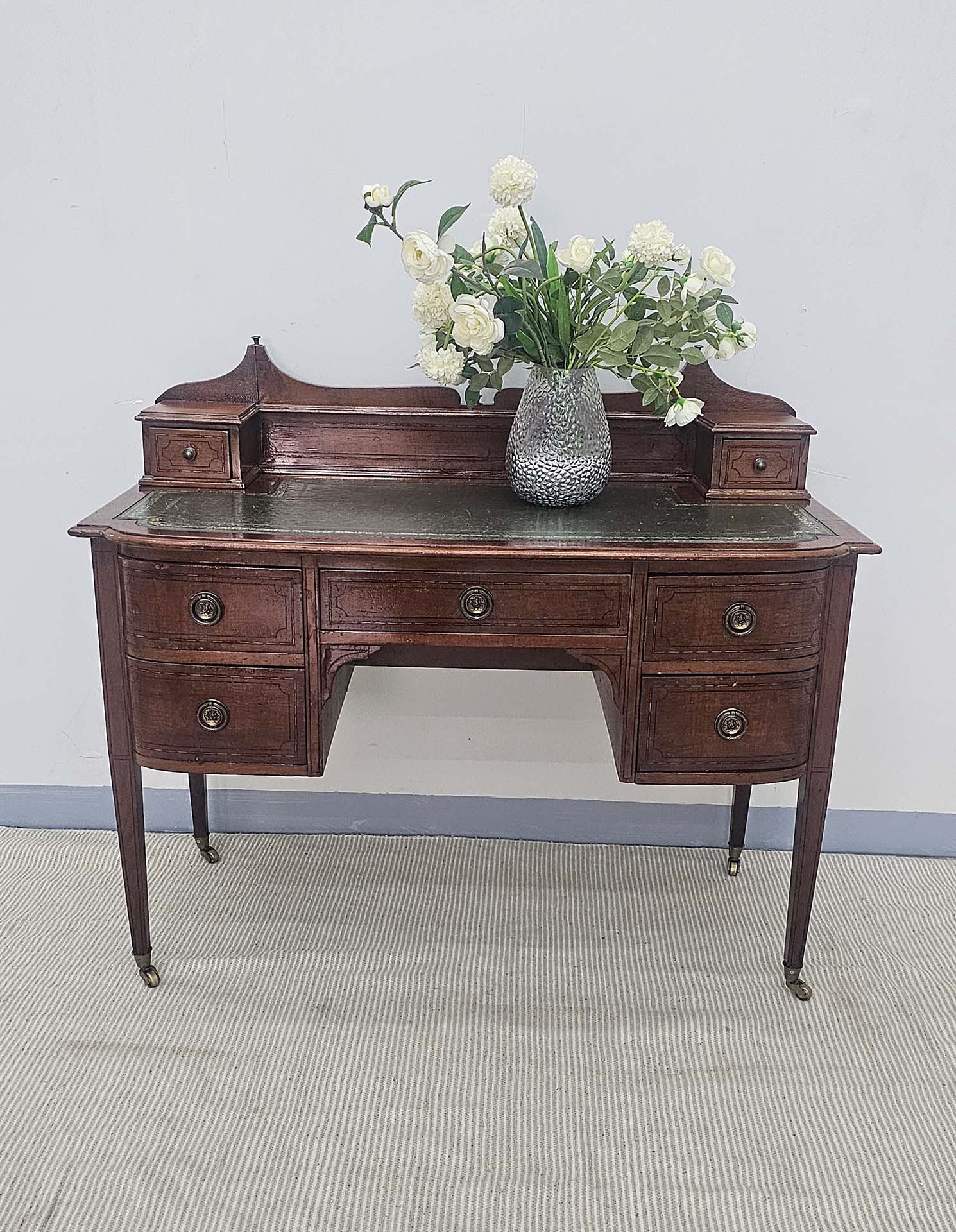 Mahogany Desk, Circa 1830 - 1850