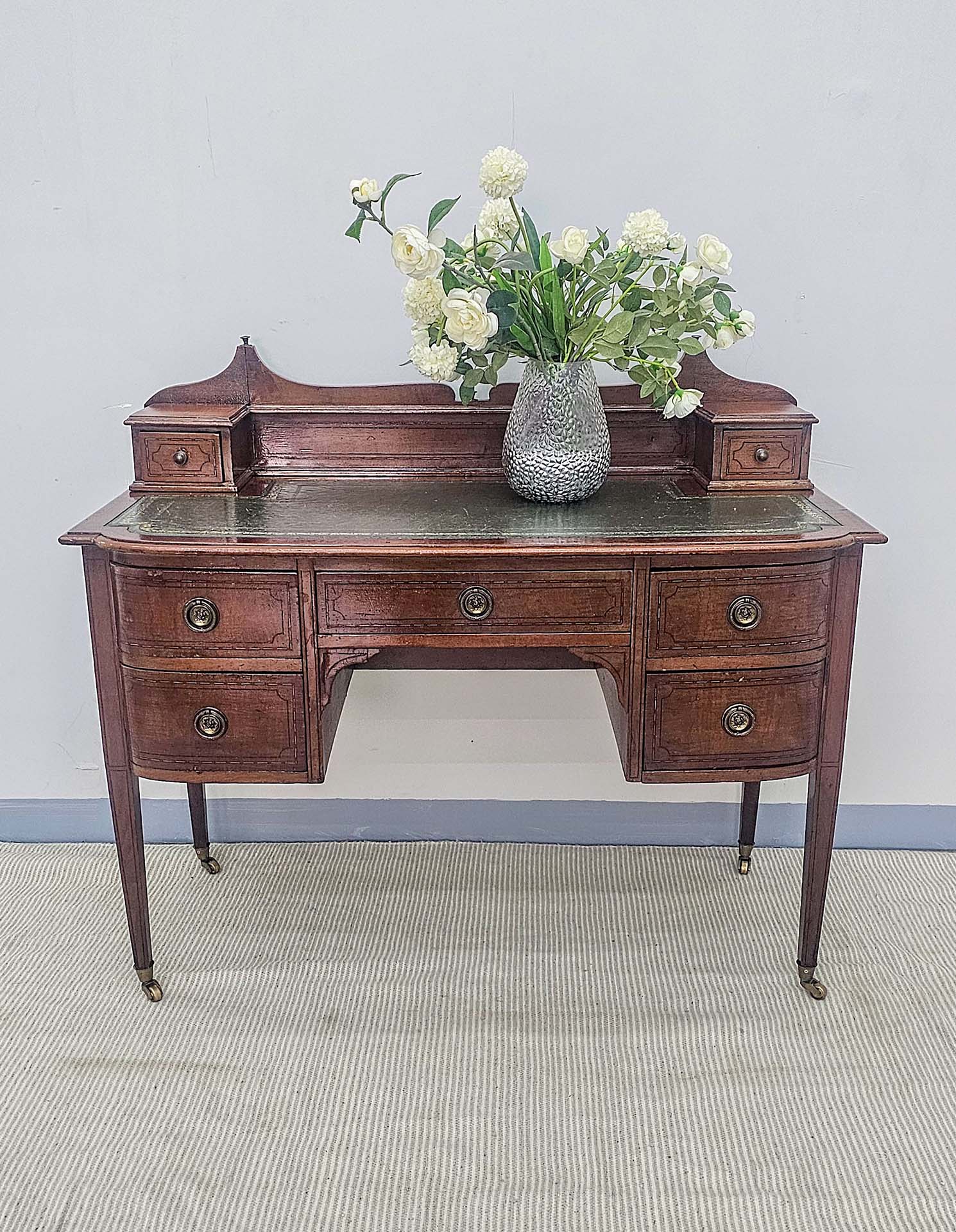 Mahogany Desk, Circa 1830 - 1850