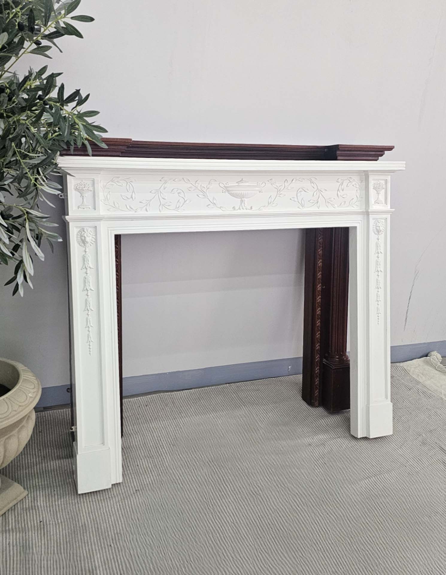 Painted Fireplace