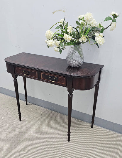 Mahogany Console