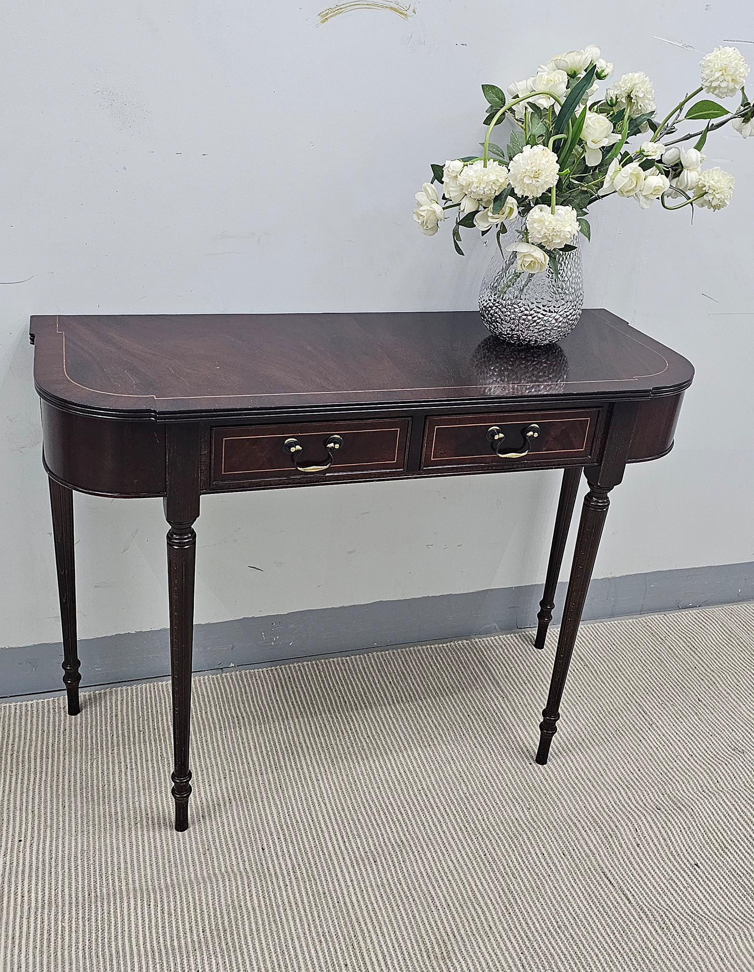 Mahogany Console