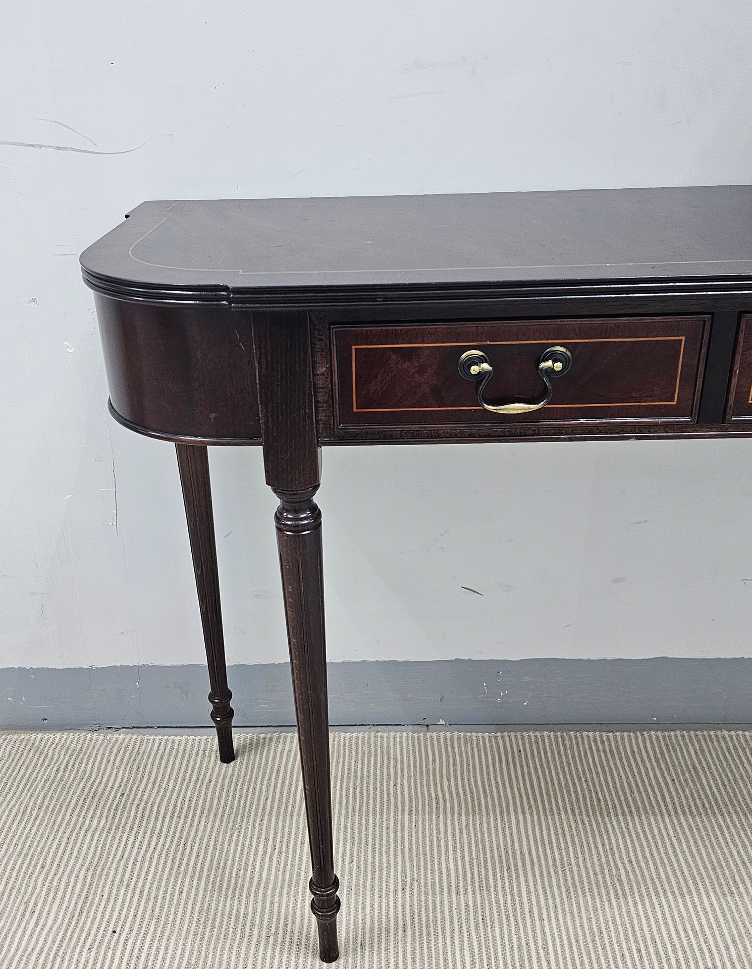 Mahogany Console