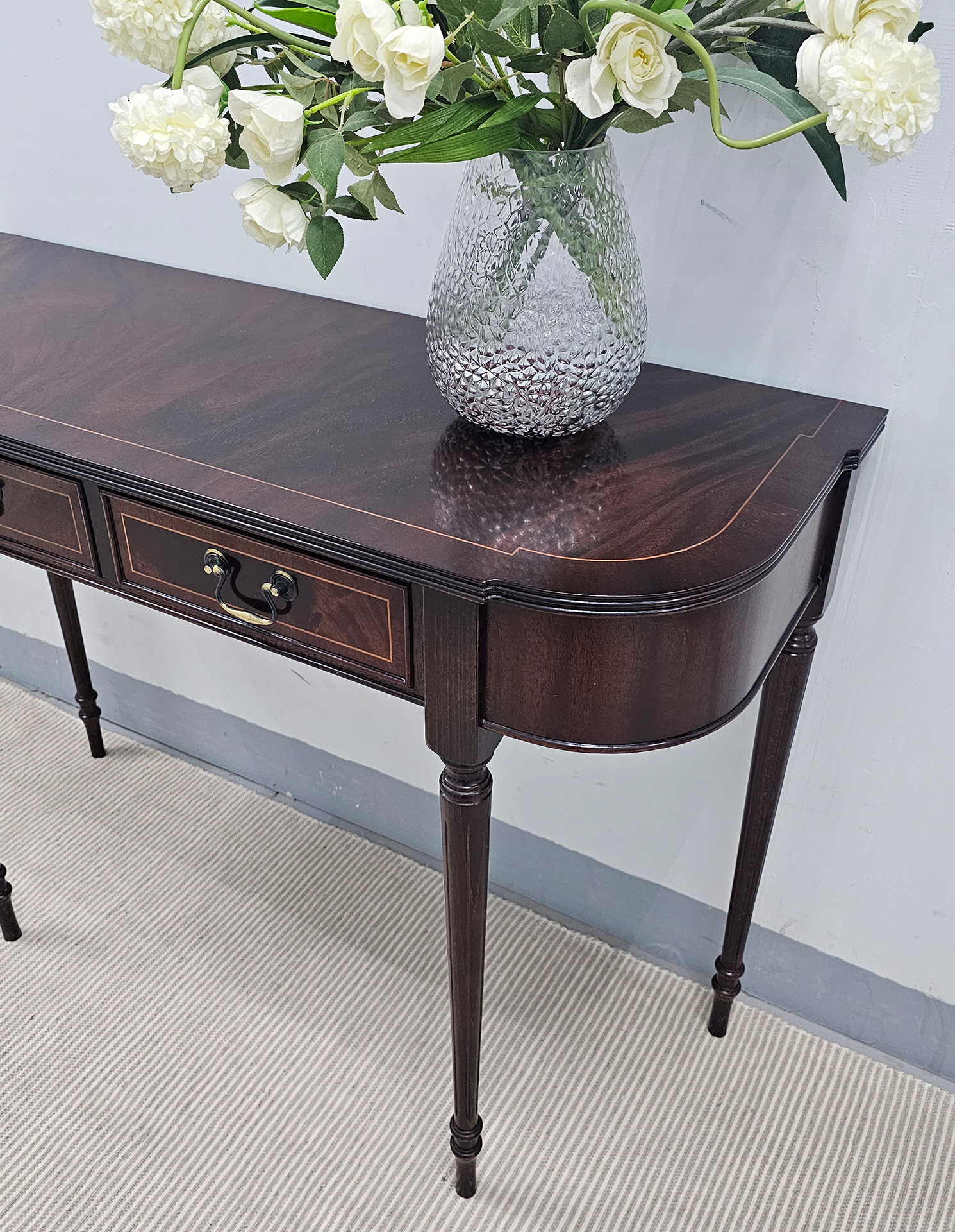 Mahogany Console