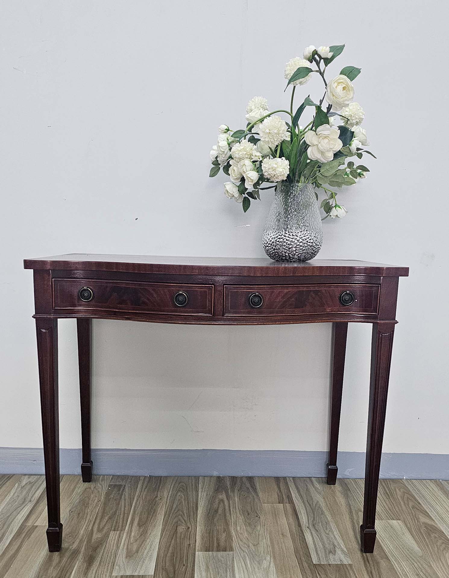 Mahogany Console by Jaycee Furniture