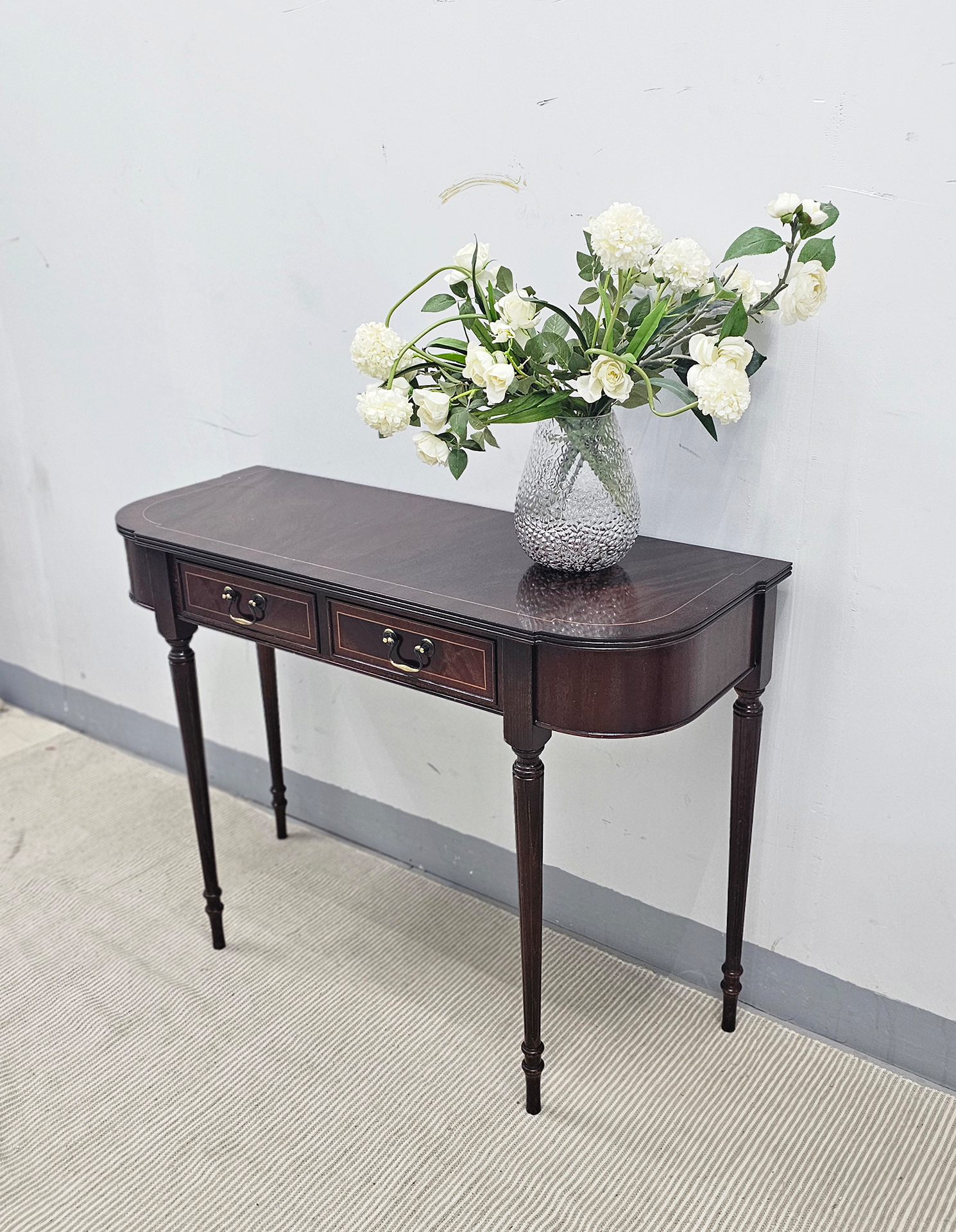 Mahogany Console