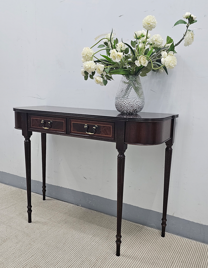 Mahogany Console