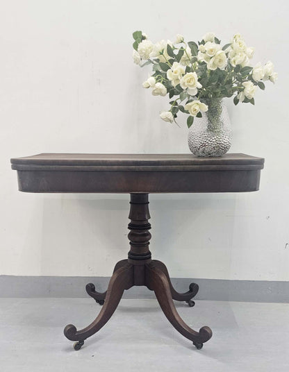 Mahogany Cards / Tea Table, Circa 1890