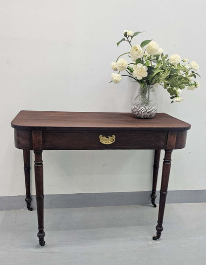 Mahogany Console, Circa 1910