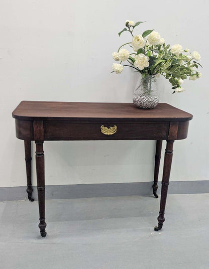 Mahogany Console, Circa 1910