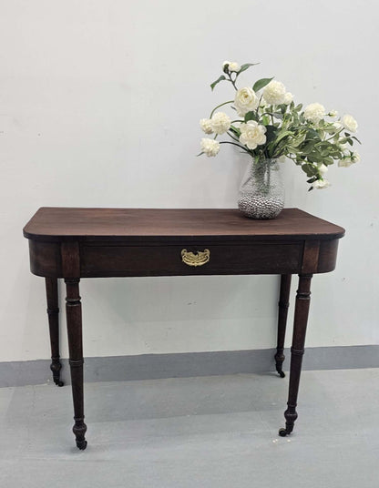 Mahogany Console, Circa 1910