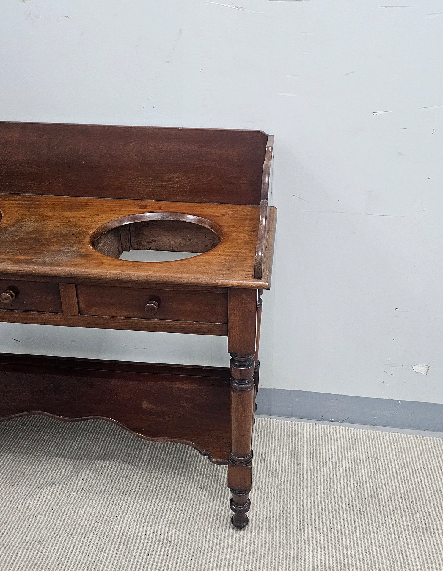 Mahogany Washstand, Circa 1880