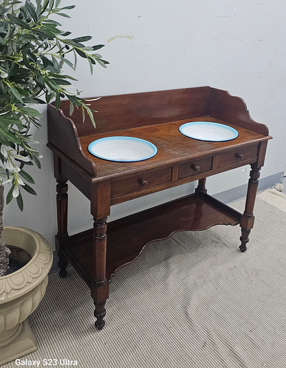 Mahogany Washstand, Circa 1880