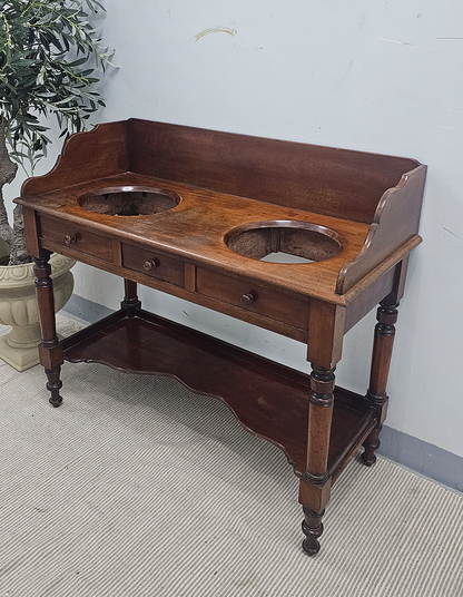 Mahogany Washstand, Circa 1880